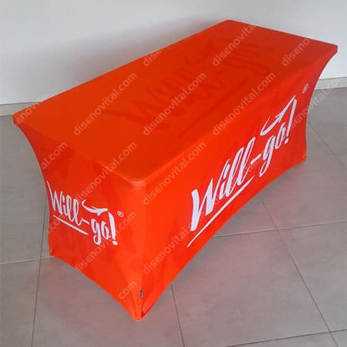 mantel spandex para mesa plegable