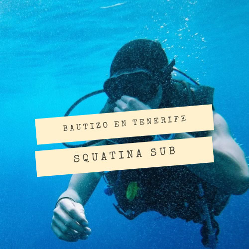 Bautizo de buceo en Tenerife con Squatina Sub