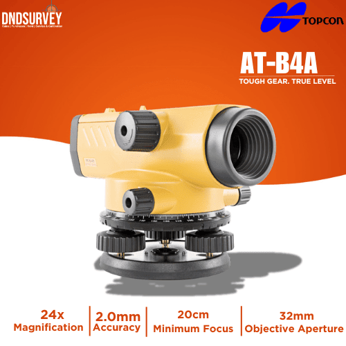 Waterpass topcon ATB4a