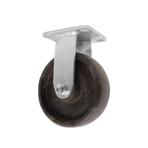 Rodaja fija con rueda brimstone Industrial 6″