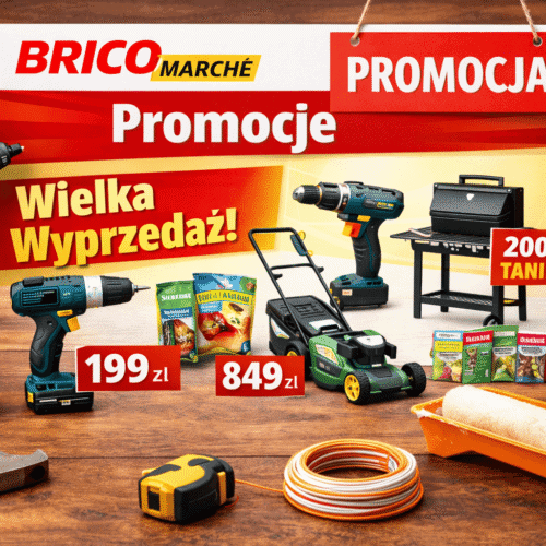 10 polecanych produktów z Bricomarché do domu, remontu i ogrodu