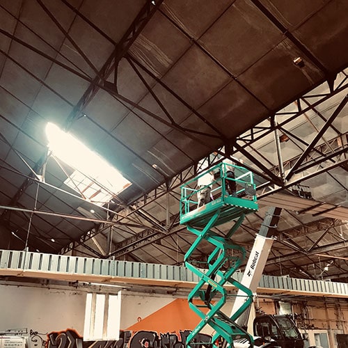 Futur emplacement du magasin ÉcoLodève au sein des Moulinages à Lodève