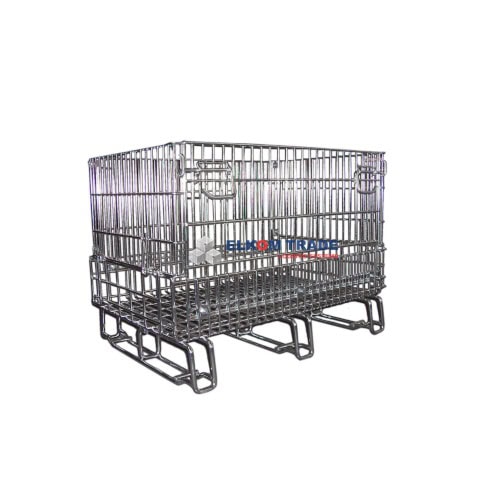 Mesh container  standard with skids 820 x 576 x h 600