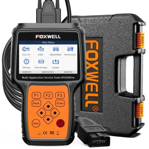 FOXWELL NT650 Elite inalámbrico OBD2 escáner automotriz profesional