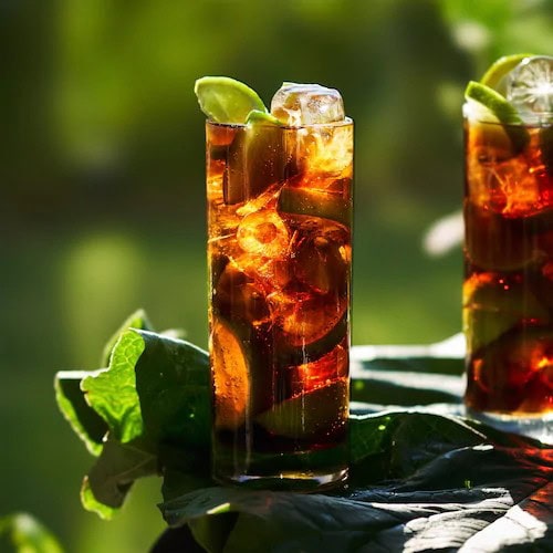 Cuba Libre a.k.a. rum and coke