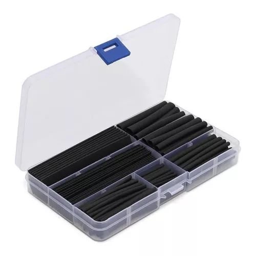 SET DE TUBO ENCOGIBLE PARA ELECTRICISTA 130 PIEZAS