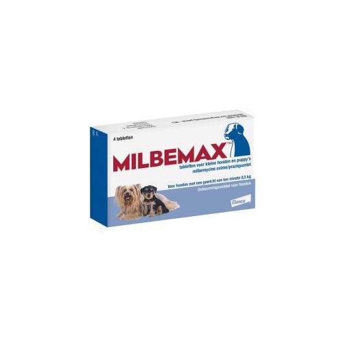 Milbemax kleine hond 4 tabletten