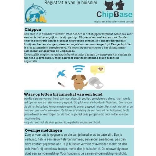 Promotie Flyer Chipbase