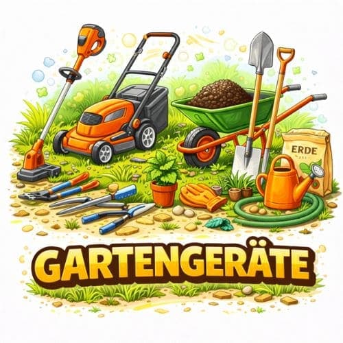Gartengeräte - Probleme erkennen und beheben