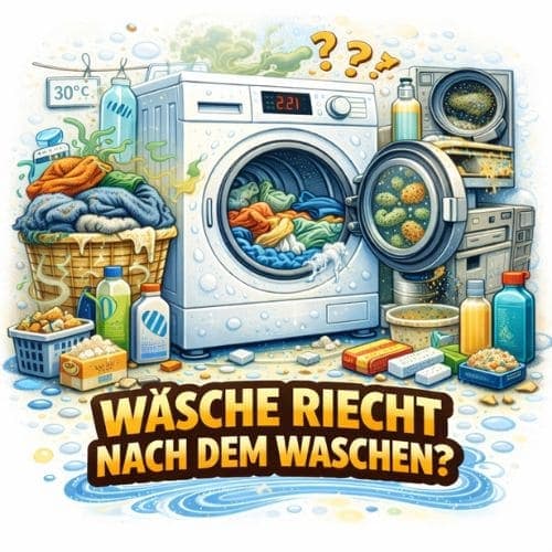Wäsche riecht nach dem Waschen – Ursachen und Lösungen