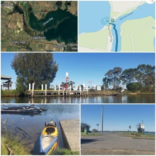 Crossing over the Silt Jetties from the Mitchell River, Kayaking Gippsland Lakes
