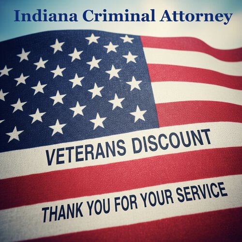 Indiana Criminal Attorney Christina Gomez with Veterans Discount Thank you for your service