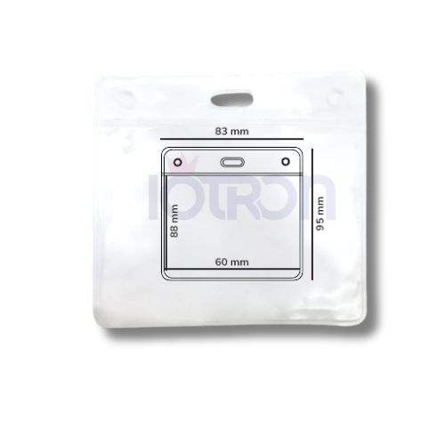 Bolsillo PVC Transparente 95x83mm- 10 unidades - Imagen 2