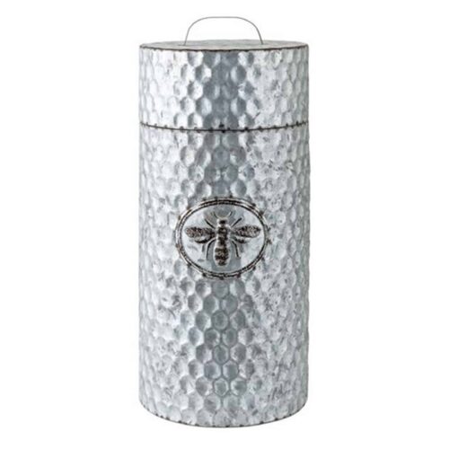 TY HONEYBEE GALVANIZED CONTAINER – MED