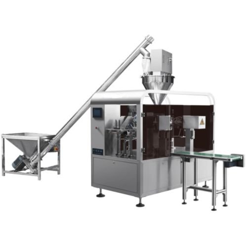 Rotary Filling Machine for Liquid, Paste | ±1-3% Accuracy | LOM TECH