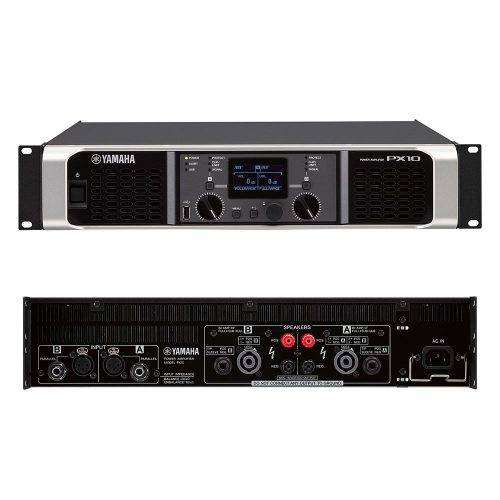 Yamaha PX10 1200 Watt Power Amplifier (Black)