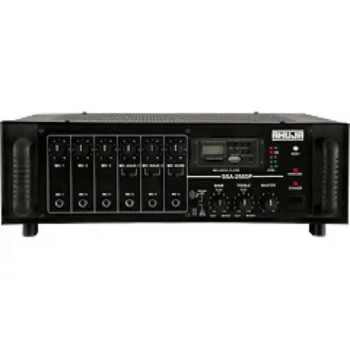 PA mixer amplifier of rated output 250 watts Ahuja SSA-250DP