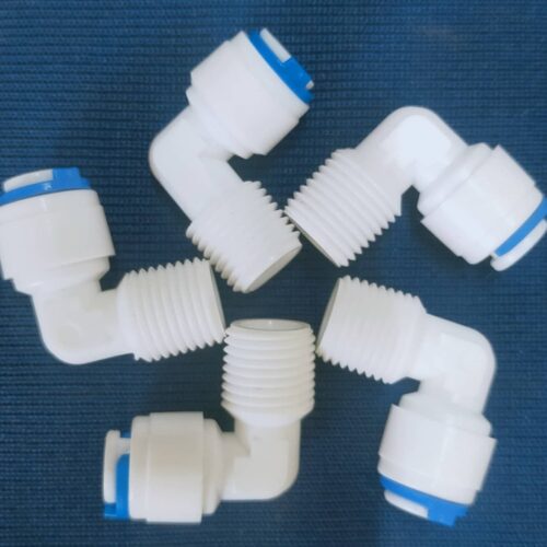 Linh kiện lọc nước - Co răng ngoài 13-6 3 Co răng ngoài 13 ra ống phi 6