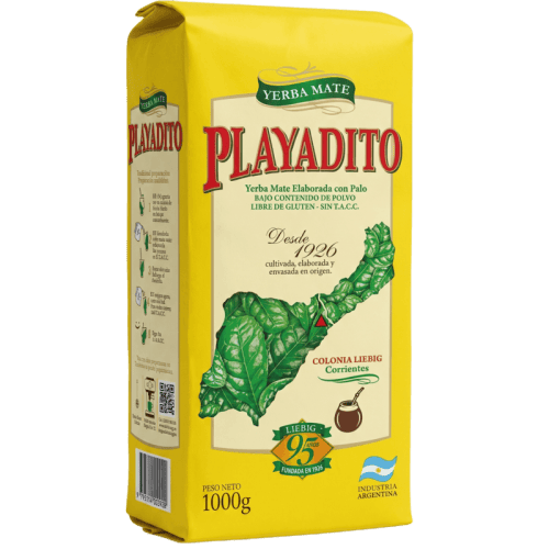 Playadito Yerba Mate 1kg - Mucho Más Mate