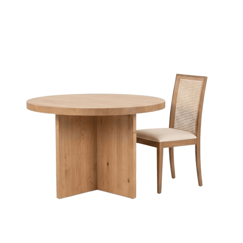 Mesa de madera maciza Origen