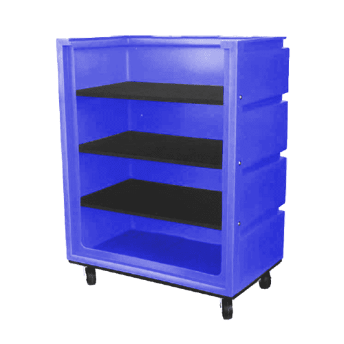 OFC-5829-H6, Open Front Bulk Cart, 37 Bushel, 48" x 29.5" x 67"