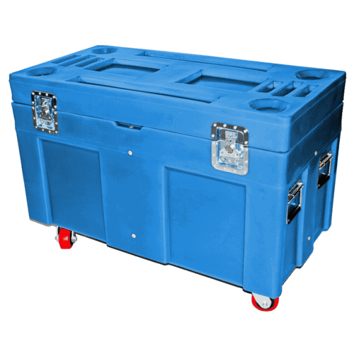 RC-4524-H4, Road Case, 8 Bushel, 45" x 22.5" x 31"