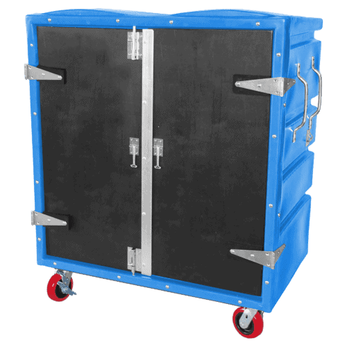 RTC-4829-H6, Security Cart, 28 Bushel, 48" x 29.5" x 56"