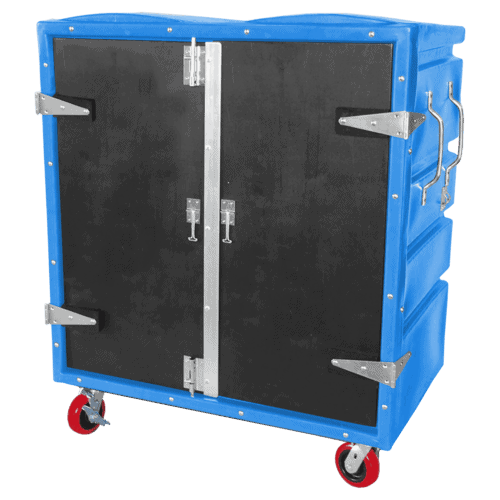 RTC-4829-H6, Security Cart Standard Kit, 28 Bushel, 48" x 29.5" x 56"