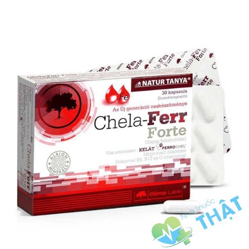 CHELA – FERR FORTE – Viên Bổ Sung Sắt Cho Bà Bầu CHELA – FERR FORTE – Viên Bổ Sung Sắt Cho Bà Bầu