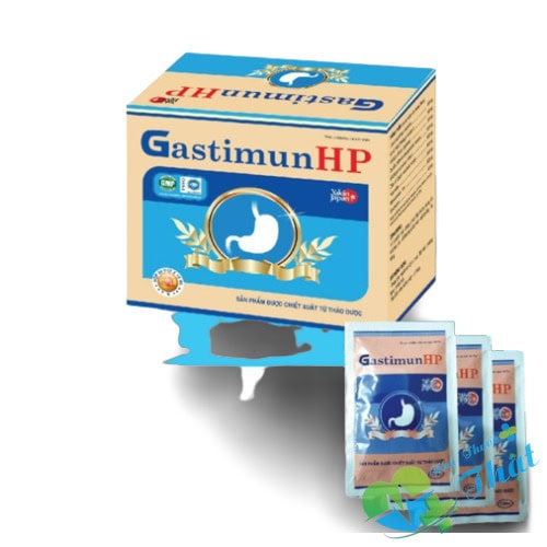 Gastimun HP Hộp 20 Gói - Giảm Ợ Hơi Chướng Bụng