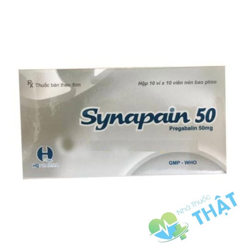 Synapain 50 (Hộp 10 vỉ x 10 viên)