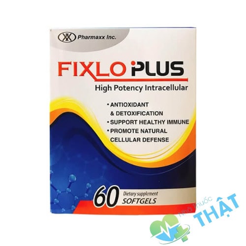 Fixlo Plus Hộp 6 Vỉ - Giúp Chống Oxy Hóa Tăng Cường Hệ Miễn Dịch