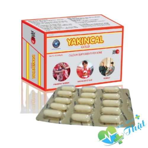 Yakincal Gold Hộp 5 Vỉ - Bổ Sung Canxi Cho Xương Yakincal Gold Hộp 5 Vỉ - Bổ Sung Canxi Cho Xương