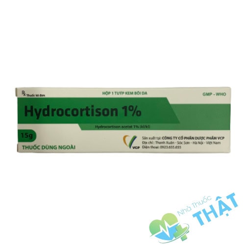 Hydrocortisone 1% thuốc bôi Viêm da dị ứng Hydrocortisone 1% thuốc bôi Viêm da dị ứng
