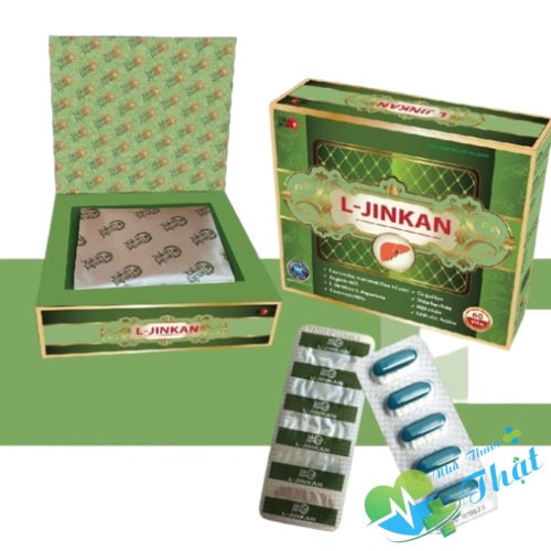 L-Jinkan Hộp 60 Viên - Hạ Men Gan, Cải Thiện Chức Năng Gan