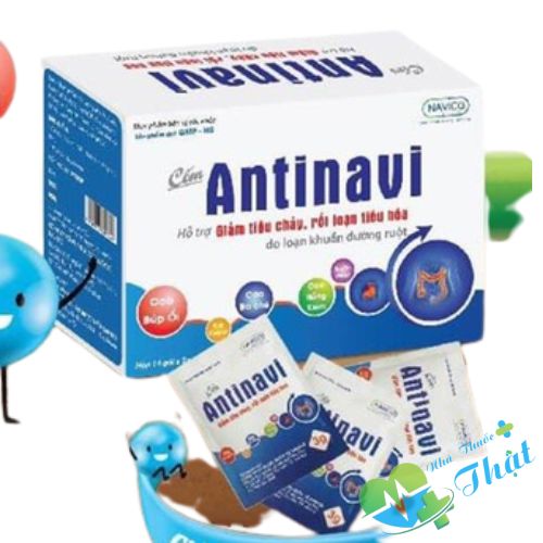 Antinavi Hộp 14 Gói - Hỗ Trợ Giảm Tiêu Chảy, Rối Loạn Tiêu Hóa