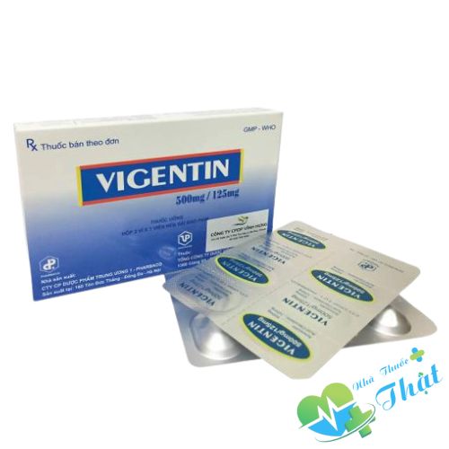 Vigentin 500mg/125mg Hộp 2 Vỉ - Điều Trị Nhiễm Khuẩn Vigentin 500mg/125mg Hộp 2 Vỉ - Điều Trị Nhiễm Khuẩn