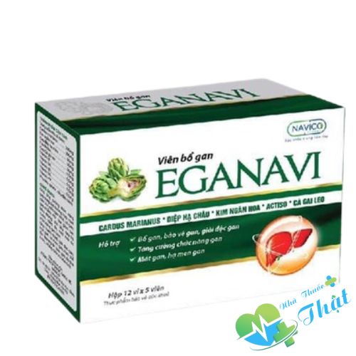 Eganavi Hộp 12 Vỉ - Bổ Gan, Tăng Cường Chức Năng Gan