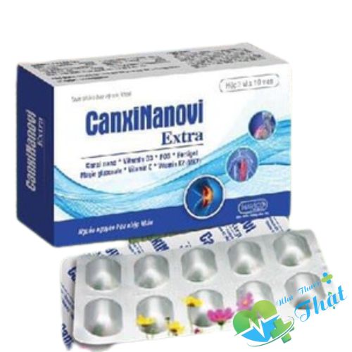Canxi Nanovi Extra Hộp 3 Vỉ - Bổ Sung Canxi, Vitamin Và Khoáng Chất Canxi Nanovi Extra Hộp 3 Vỉ - Bổ Sung Canxi, Vitamin Và Khoáng Chất
