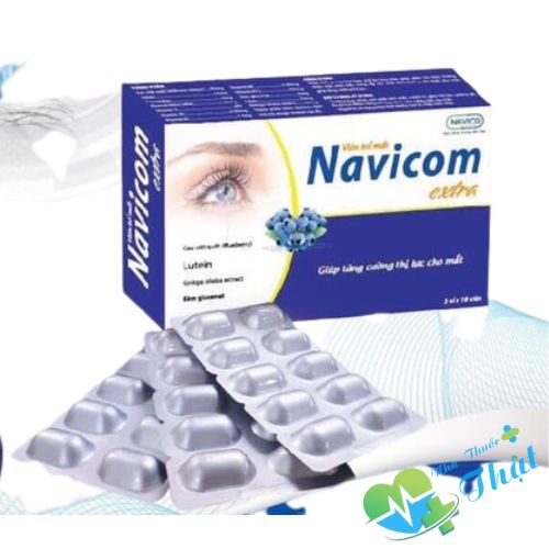 Navicom Hộp 3 Vỉ - Giúp Tăng Cường Thị Lực Cho Mắt