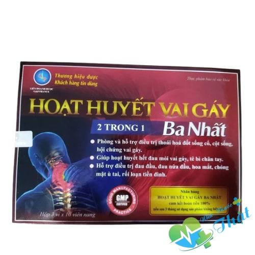 Hoạt Huyết Vai Gáy Ba Nhất - Tăng Cường Lưu Thông Khí Huyết Hoạt Huyết Vai Gáy Ba Nhất - Tăng Cường Lưu Thông Khí Huyết