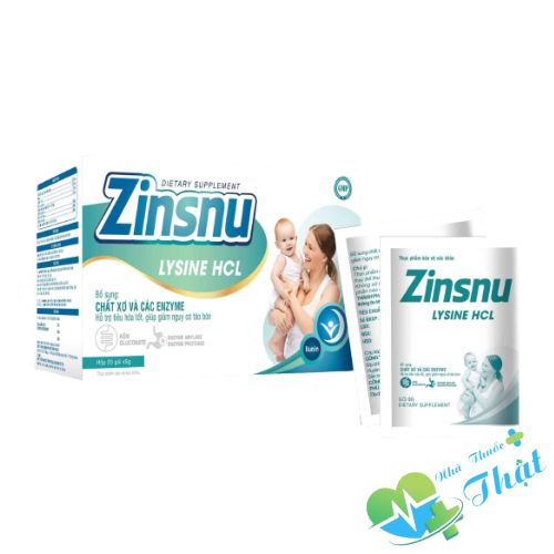 ZINSNU Hộp 20 Gói - Bổ Sung Chất Xơ, Enzyme