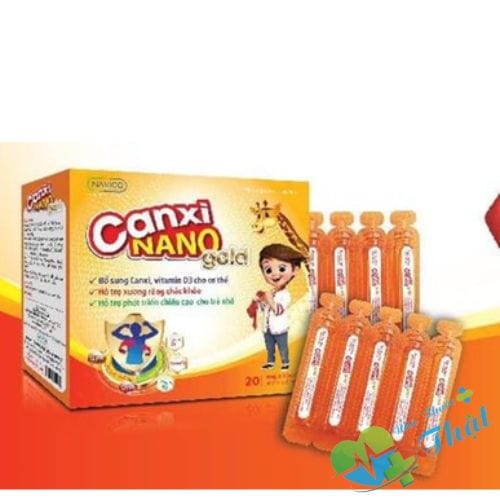 Canxi Nano Gold Hộp 20 Ống - Bổ Xung Canxi Vitamin D3 Cho Cơ Thể Canxi Nano Gold Hộp 20 Ống - Bổ Xung Canxi Vitamin D3 Cho Cơ Thể