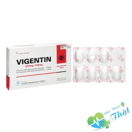 Vigentin Hộp 2 Vỉ - Trị Nhiễm Khuẩn H/14V