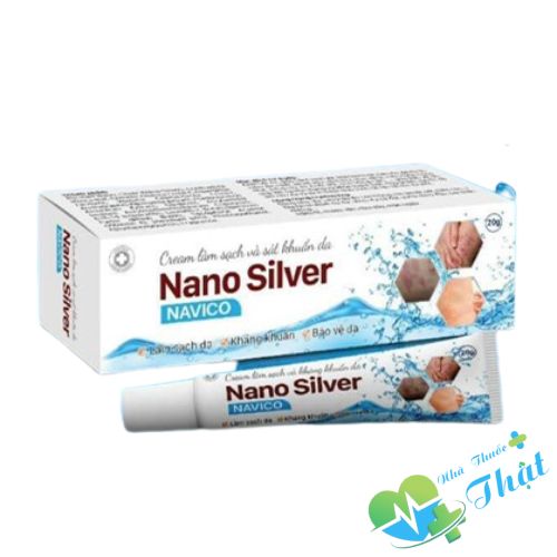 Nano Sliver Tuýp 20g - Giúp Làm Sạch, Kháng Khuẩn Da Nano Sliver Tuýp 20g - Giúp Làm Sạch, Kháng Khuẩn Da