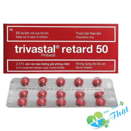 Trivastal Retard 50 Hộp 2 Vỉ - Điều Trị Bệnh Parkinson
