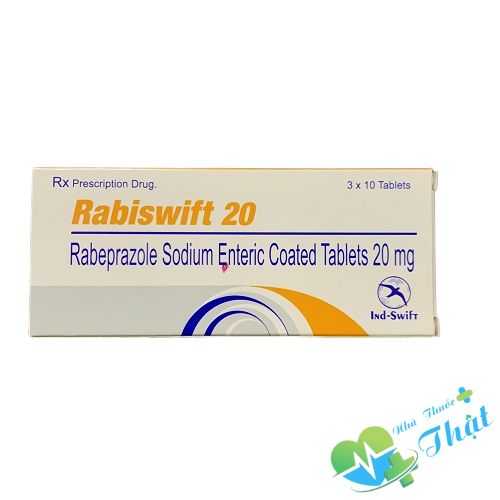 Rabiswift 20 Hộp 3 Vỉ - Điều Trị Loét Dạ Dày Tá Tràng Rabiswift 20 Hộp 3 Vỉ - Điều Trị Loét Dạ Dày Tá Tràng