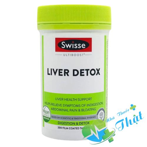 Liver Detox Lọ 120 Viên - Hỗ Trợ Thải Độc Gan