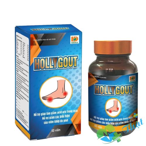 Holly Gout Hộp 60 Viên - Giảm Acid Máu