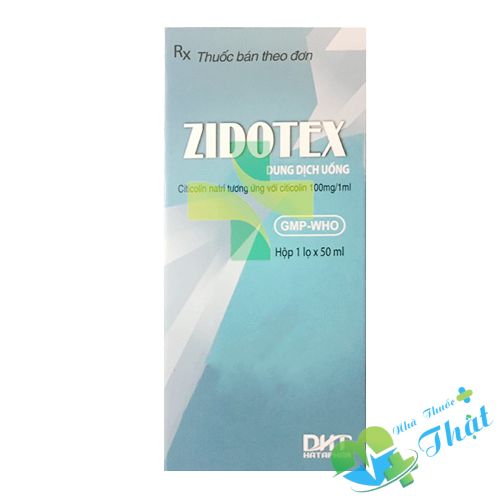 Zidotex Lọ 50ml - Tăng Dẫn Truyền Thần Kinh